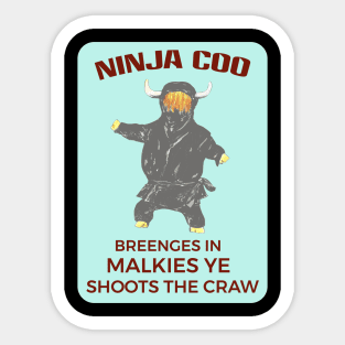 Ninja Coo Sticker